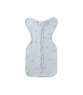 Mellow Cloud Soft Zip Baby Swaddles - Dragon Dreams (3 Months)