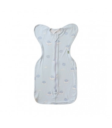 Mellow Cloud Soft Zip Baby Swaddles - Dragon Dreams (3 Months)