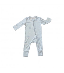 Mellow Cloud Soft Baby Sleepsuits - Dragon Dreams (3 Months)