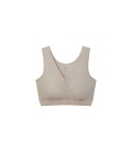 Nest Designs Bamboo Stretch Women's Nursing Bra (Medium, Warm Taupe)