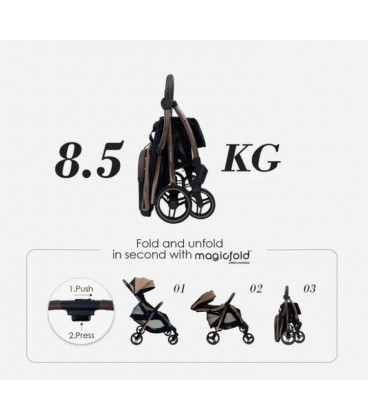 Hamilton MAX Carry Plus Stroller - Khaki