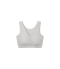 Nest Designs Bamboo Stretch Women's Nursing Bra (Medium, Gray Dusk)