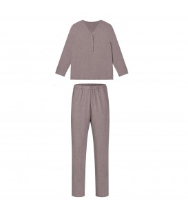 Nest Designs Bamboo Turalear Long Sleeve Nursing Pajamas Set (Small)