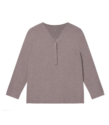 Nest Designs Bamboo Turalear Long Sleeve Nursing Pajamas Set (Small)