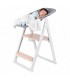 Hamilton Easylift Highchair - Natural wood