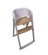 Hamilton Easylift Highchair - Natural wood