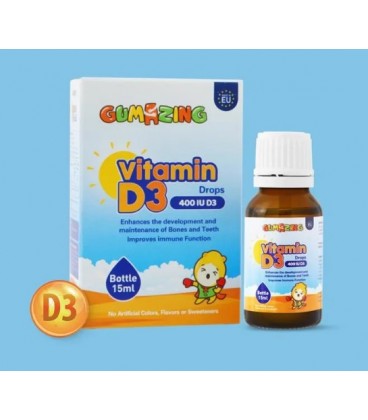 Gumazing Vitamin D3 Liquid Drops