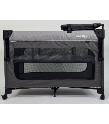 Hamilton DreamLite EasyFold Co-Sleeper Playpen Grey