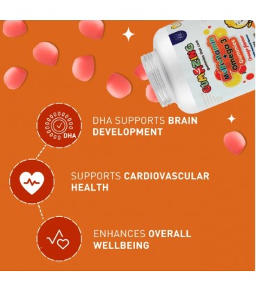 Gumazing Multivitamin + Omega 3 Gummies (60 pcs)