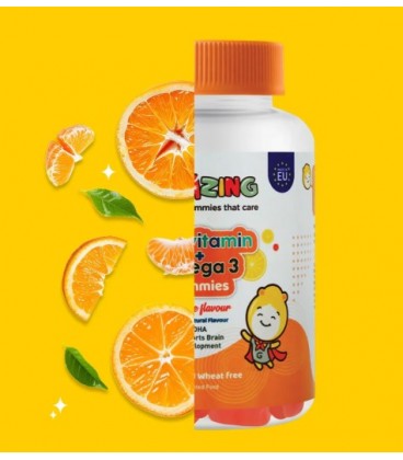 Gumazing Multivitamin + Omega 3 Gummies (60 pcs)