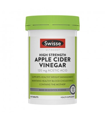 Swisse Ultiboost High Strength Apple Cider Vinegar 60 Tablets