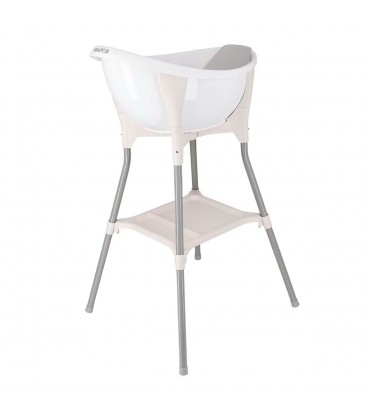 Snapkis Cradle Bathtub with Foldable Stand