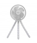 Hamilton Tripod Rotary Fan – White