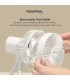 Hamilton Tripod Rotary Fan – White