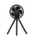 Hamilton Tripod Rotary Fan – Black