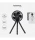 Hamilton Tripod Rotary Fan – Black