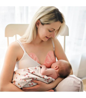 Momcozy Hot and Cold Breast Pads with 2 Soft Covers, 2 pack