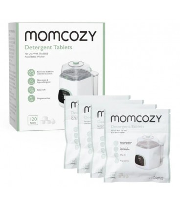 Momcozy Official Washing Block for Momcozy KleanPal Pro Baby Bottle Washer, 120 Detergent Tablets