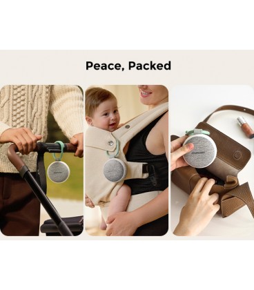 Momcozy Portable Sound Machine with Night Light + Bluetooth Function