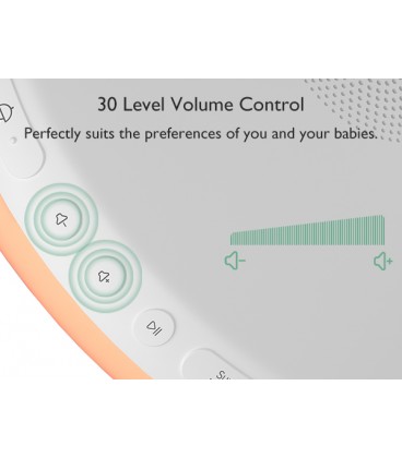 Momcozy Portable Baby Sound Machine with Night Light - Long Battery Life