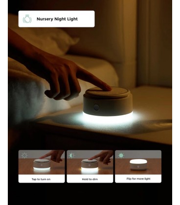 Momcozy Portable Baby Sound Machine with Night Light - Long Battery Life