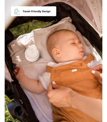 Momcozy Portable Baby Sound Machine with Night Light - Long Battery Life