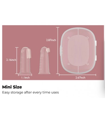 Momcozy Finger Cover Shields: Finger Wipes (30 pcs)