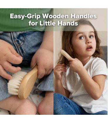 Haakaa Baby Brush & Comb Set