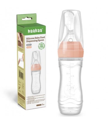 Haakaa Silicone Baby Food Dispensing Spoon