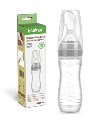 Haakaa Silicone Baby Food Dispensing Spoon