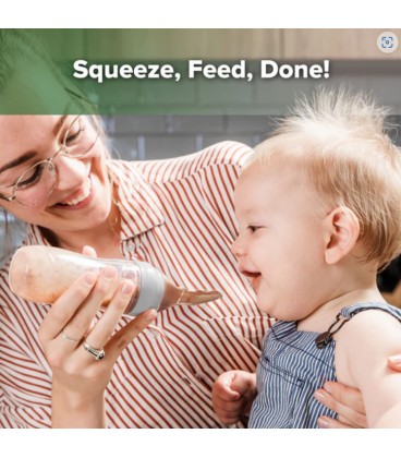 Haakaa Silicone Baby Food Dispensing Spoon