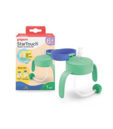 Pigeon StarTouch™ Adaptor & Straw Set (Assorted Colours)