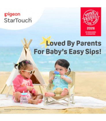 Pigeon StarTouch™ Straw Cup with Gravity Ball 250ml (Assorted Colours)