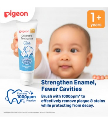 Pigeon Children's Toothpaste - For 1+ Years (Assorted Flavours)