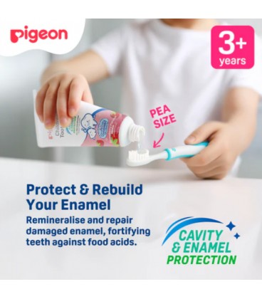 Pigeon Children's Toothpaste - For 3+ Years (Assorted Flavours)