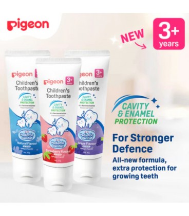 Pigeon Children's Toothpaste - For 3+ Years (Assorted Flavours)