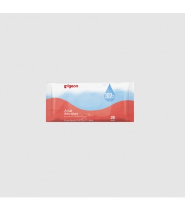 Pigeon Aqua Baby Wipes (20 Wipes) 3in1 Refill