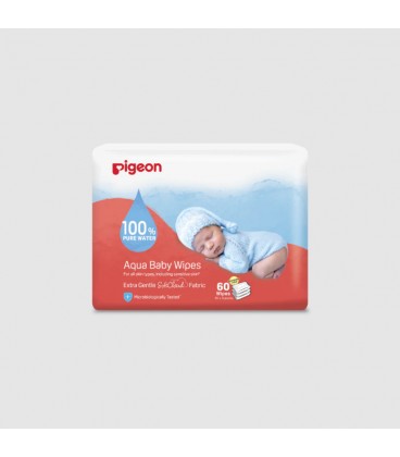 Pigeon Aqua Baby Wipes (20 Wipes) 3in1 Refill