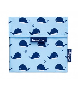 Roll and Eat "Snack N Go" Pouch - Whale