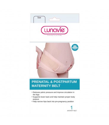 Lunavie Prenatal and Postpartum Maternity Belt- L size
