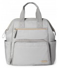 Skip Hop Main Frame Wide Open Backpack- Cement Grey
