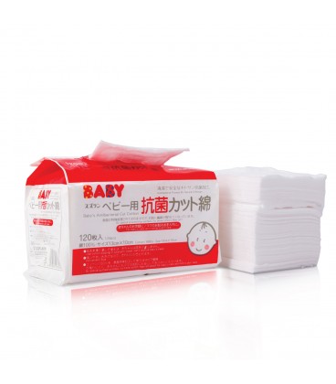 Suzuran Baby Antibacterial Cotton 120 pcs