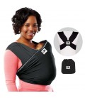 Baby K'Tan Baby Carrier Active L Black
