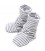 Baa Baa Sheepz Bamboo Booties 0-6m (Grey Stripes)