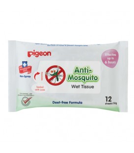 Pigeon Anti-Bacterial Wet Tissue, 20s Single Pack