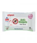 Pigeon Anti-Mosquito Wet Tissue, 12s Single Pack