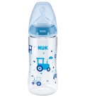NUK Premium Choice Temperature Control 300ml PP Bottle , 0-6 mths (Blue)