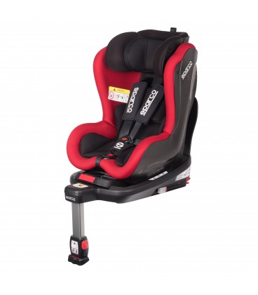 Sparco Kids SK500I + ISOFIX Base (Red)