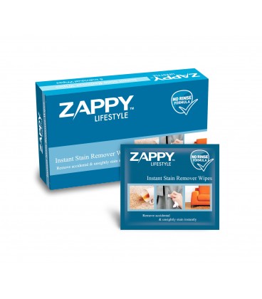ZAPPY INSTANT STAIN REMOVER WIPES 6S