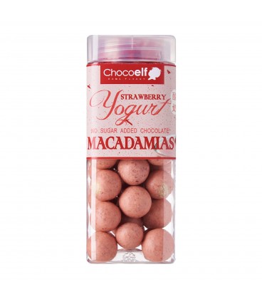 CHOCOELF Macadamia Strawberry Yogurt 200g